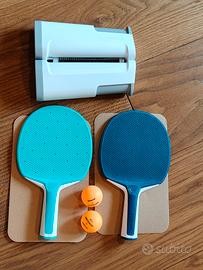 Set Ping Pong Pongori Rollnet rete, 2 palline