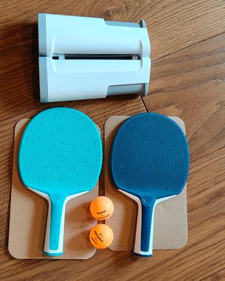 Set Ping Pong Pongori Rollnet rete, 2 palline