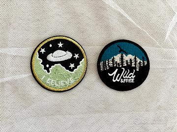 Toppa Termoadesiva Alieno Natura Iron On Patch