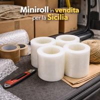 Miniroll pellicola 10 cm imballaggio 0,60€ Sicilia