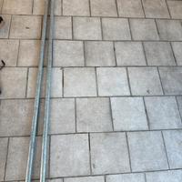 Asta zincata telescopica per antenne 6M