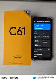 Realme C61 256gb COME NUOVO + SCATOLA E ACCESSORI