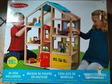 Casa delle bambole in legno melissa & daugh