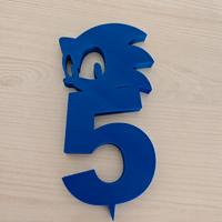 Decorazione per feste di compleanno tema Sonic