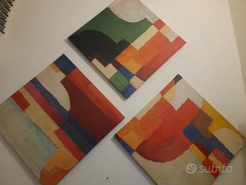 3 quadri canvas ikea 