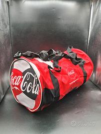 Borsa sportiva coca cola con maniglie e tracolla