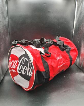 Borsa sportiva coca cola con maniglie e tracolla