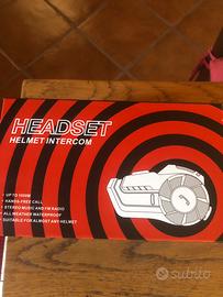 Helmet intercom cuffie per moto