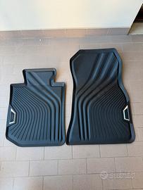 Tappetini Anteriori in gomma BMW originali Serie 3