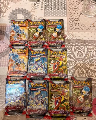 Lotto Pokemon 10 carte