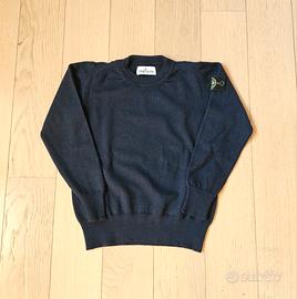 Maglione girocollo lana Stone Island bambino 8anni
