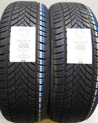 2 GOMME 235 55 19 TRACMAX A74305