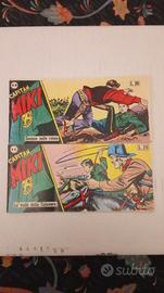 Strisce Capitan Miki 1953  N 12 13 Nuova Serie