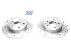 DISCHI FRENO FORATI E SCANALATI PER HYUNDAI