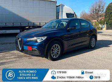 ALFA ROMEO STELVIO 2.2 160CV (GARANZIA INCLUSA)