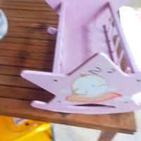 culla in legno x bambole 