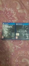 2 GIOCHI PS4 FALLOUT 4 E SKYRIM SPECIAL EDITION