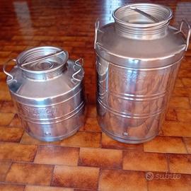 Fusti Olio SuperMonte INOX 18/10, 50L + 30L
