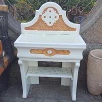 Lavandino lavello lavatoio moderno esterno cemento