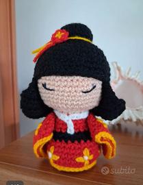 Kokeshi amigurumi. 