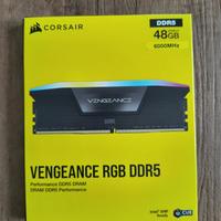 CORSAIR VENGEANCE RGB 48GB (2x24GB) 6000MHz CL36 