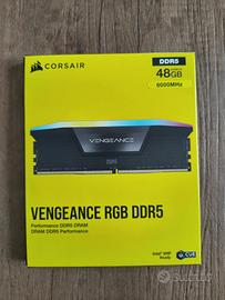 CORSAIR VENGEANCE RGB 48GB (2x24GB) 6000MHz CL36 