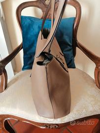 PARFOIS borsa shopper a spalla con manici