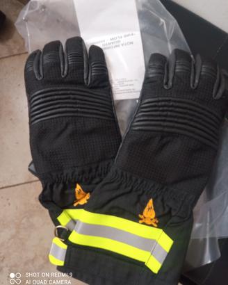 guanti Antincendio Vigili del fuoco Nomex nuovi