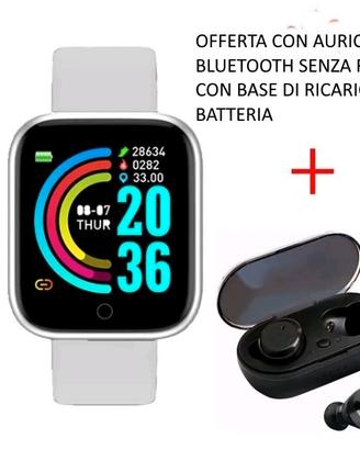 Nuovo smartwatch con cardio frequenzimetro - press