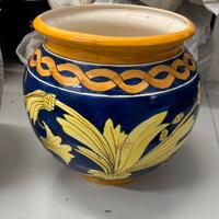 Vaso in ceramica decorato