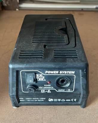 Alimentatore stabilizzato 12V 5A MW