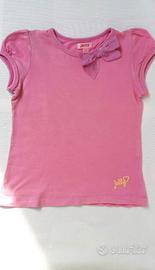 Fisoew Maglietta da donna a righe, scollo rotondo, a maniche corte, basic a righe, Blu, S