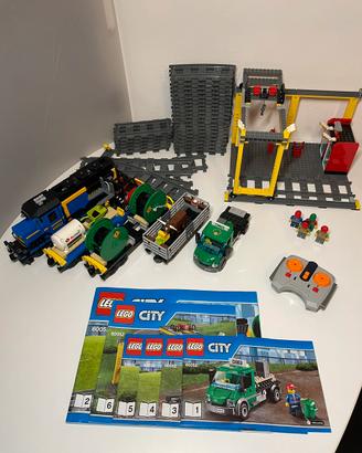Lego treno merci 60052 + lego scambi 60238