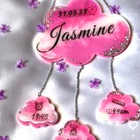 Nuvoletta nascita in resina epossidica