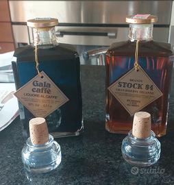 2 bottiglie Liquore Vintage Gala Caffe e Stock 84