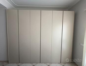 Armadio battente laccato