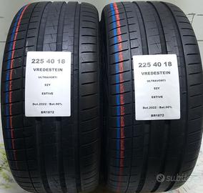2 GOMME 225 40 18 VREDESTEIN BR1872