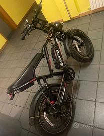 Bicicletta elettrica in scatola