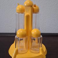 Oliera e saliera vintage, anni '80, design Guzzini