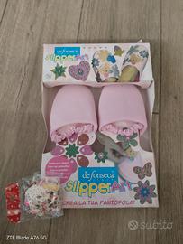pantofole da decorare de Fonseca nuove 27 e 28