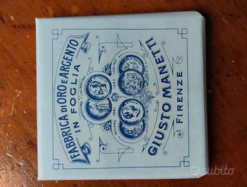 Dieci libretti  d' oro Manetti 23,75 k