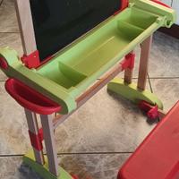 Banco scuola Smoby con lavagna doppia