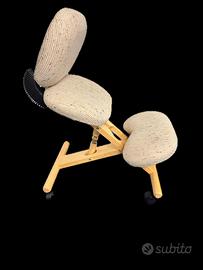 Sedia Ergonomica Cinius con Schienale – Come Nuova