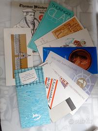 Lotto 10 Opuscoli Francobolli Usati DDR (Germania)