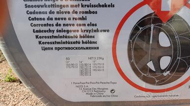 CATENE DA NEVE 13" - 14" - 15"
