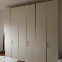 Armadio artigianale bianco