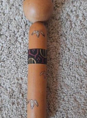 Vintage Japanese Wooden Kokeshi Doll