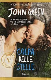 Libro Romanzo Colpa delle Stelle - John Green
