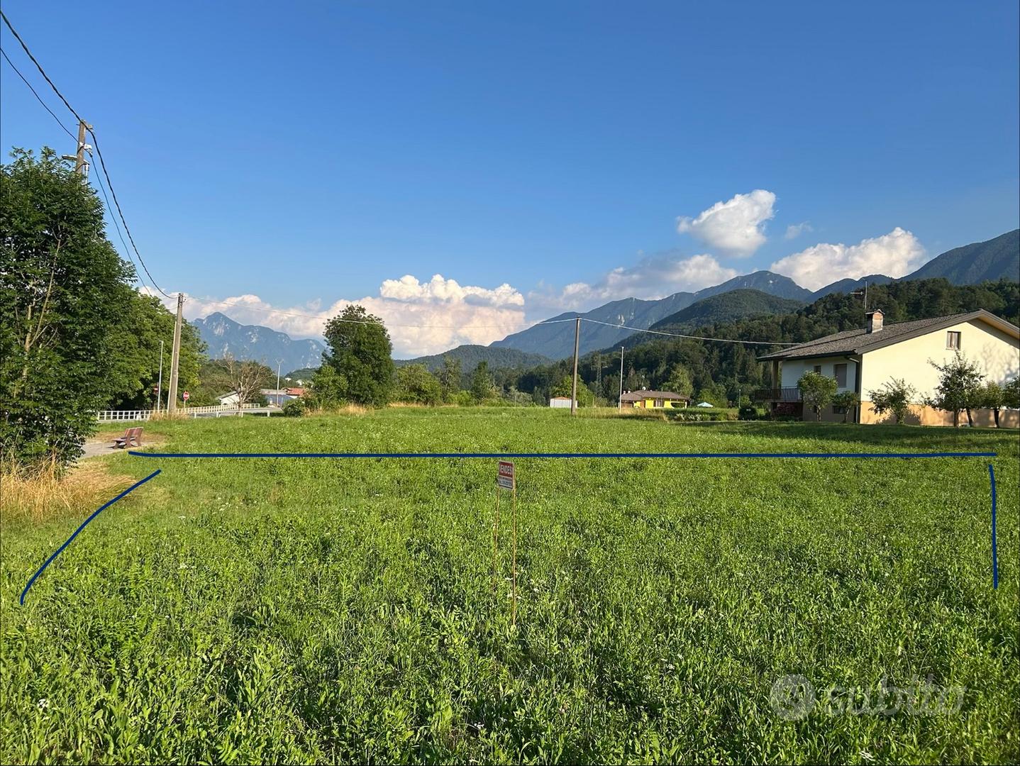 Terreno edificabile 935 mq - Villa di Verzegnis - Vista 3