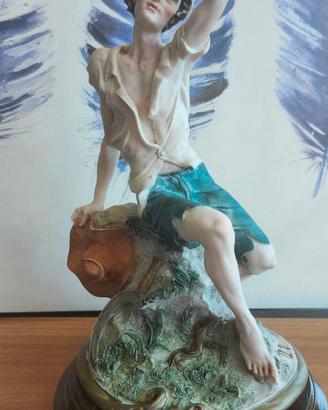 Statuina Vintage Giuseppe Armani "Country Boy" 